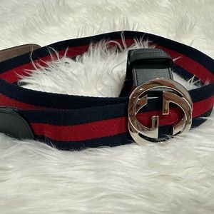 Gucci Web Belt